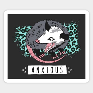 Anxious Possum Magnet